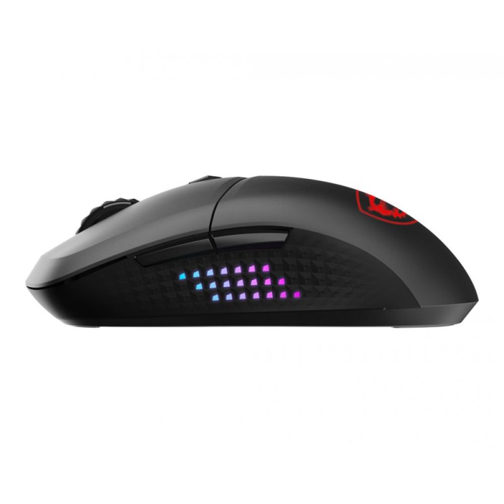MSI - VERSA 300 ELITE WIRELESS ratón Juego mano derecha RF Wireless + Bluetooth + USB Type-C Óptico 26000 DPI