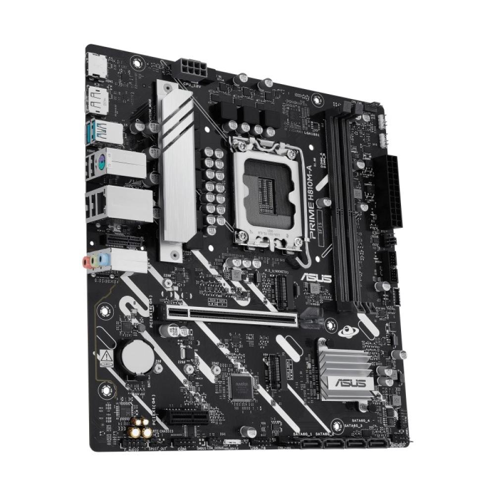 ASUS - PRIME H810M-A-CSM Intel H810 LGA 1851 (Socket V1) micro ATX