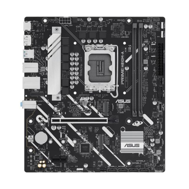 ASUS - PRIME H810M-A-CSM Intel H810 LGA 1851 (Socket V1) micro ATX