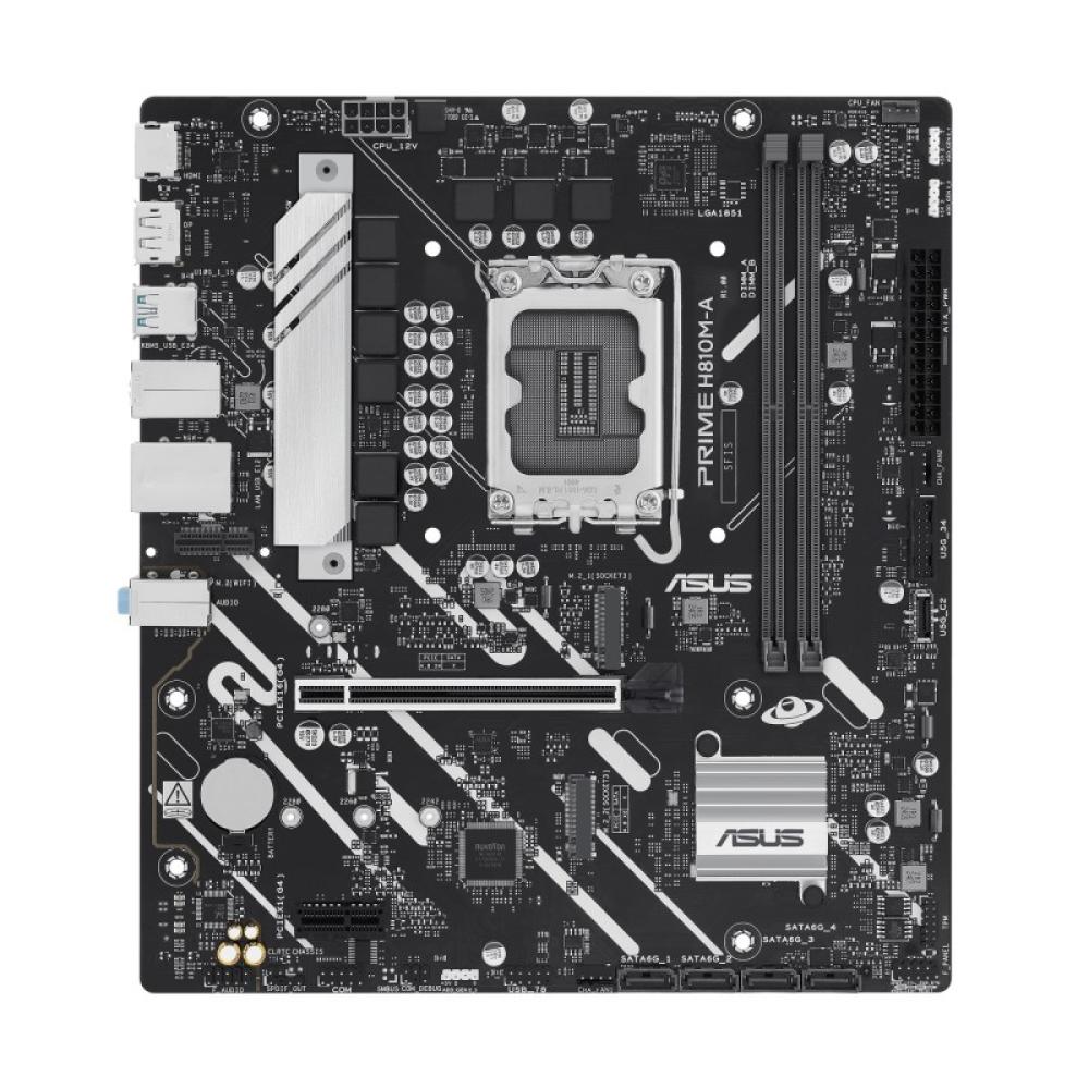 ASUS - PRIME H810M-A-CSM Intel H810 LGA 1851 (Socket V1) micro ATX