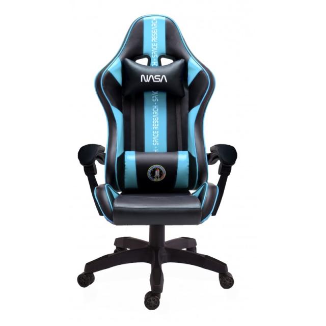 NASA - SILLA GAMING ATLANTIS NEGRA Y AZUL
