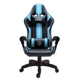 NASA - SILLA GAMING ATLANTIS NEGRA Y AZUL