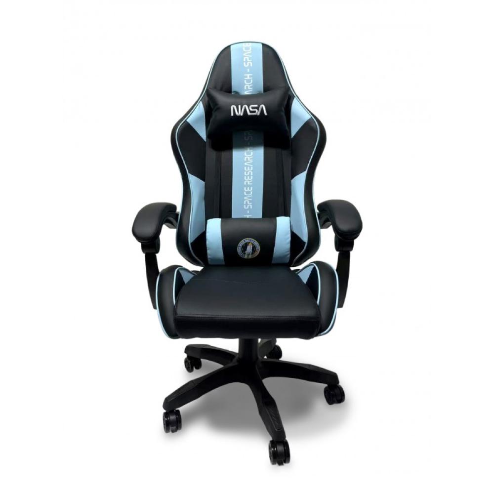 NASA - SILLA GAMING ATLANTIS NEGRA Y AZUL