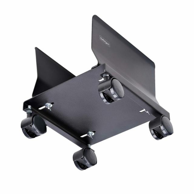 StarTech.com - Carrito para Caja Torre de Ordenador - Carrito con Ruedas para CPU - Soporte Ajustable para CPU - de Acero - Carg