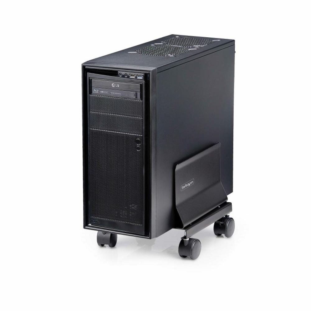StarTech.com - Carrito para Caja Torre de Ordenador - Carrito con Ruedas para CPU - Soporte Ajustable para CPU - de Acero - Carg