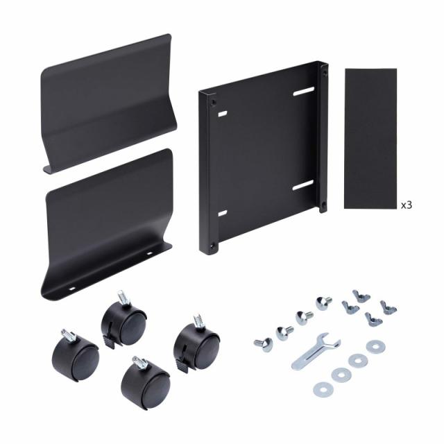 StarTech.com - Carrito para Caja Torre de Ordenador - Carrito con Ruedas para CPU - Soporte Ajustable para CPU - de Acero - Carg