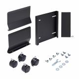 StarTech.com - Carrito para Caja Torre de Ordenador - Carrito con Ruedas para CPU - Soporte Ajustable para CPU - de Acero - Carg