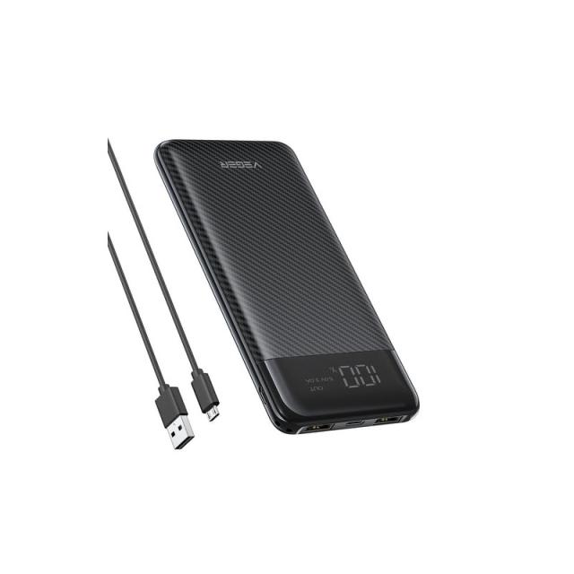 VEGER - L11 10000 mAh Cargador inalámbrico Negro