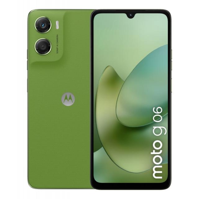 Motorola - moto g06 17,5 cm (6.88") SIM doble Android 15 4G USB Tipo C 4 GB 256 GB 5200 mAh Verde