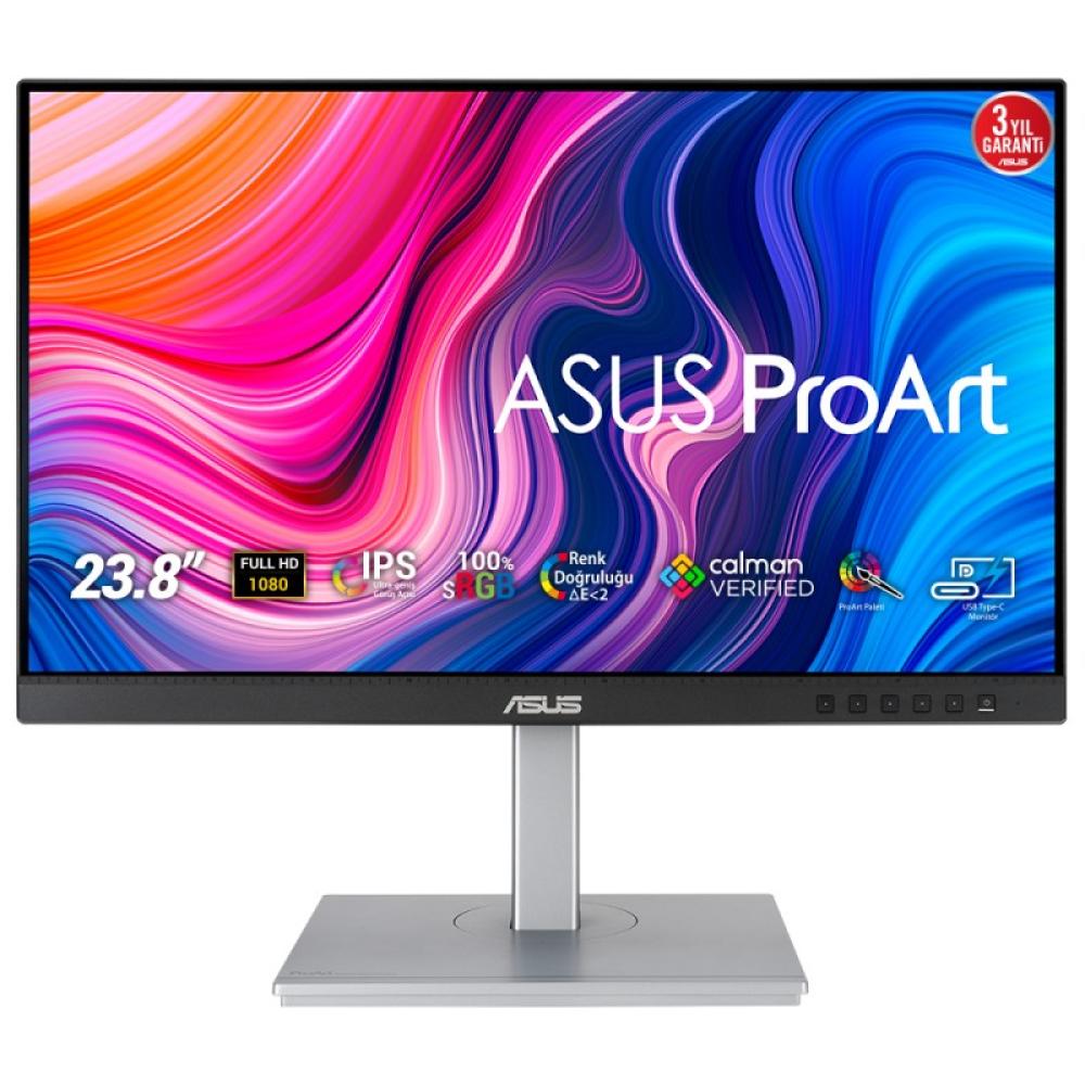ASUS - ProArt PA247CV pantalla para PC 60,5 cm (23.8") 1920 x 1080 Pixeles Full HD Negro, Plata