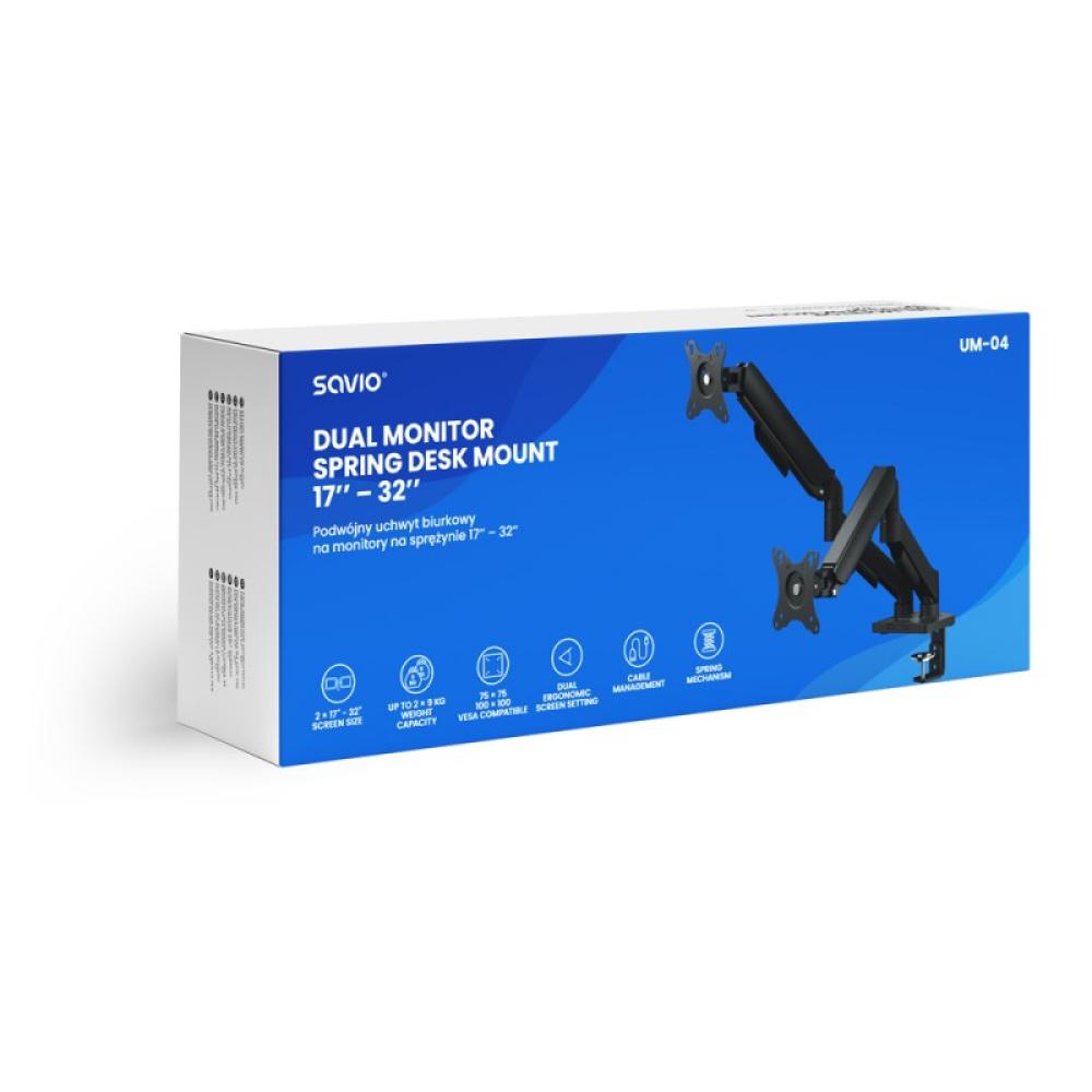 Savio - UM-04 soporte Negro