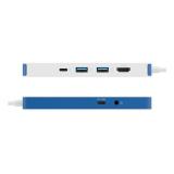 Targus - HyperDrive Alámbrico Base Blanco - HD4102BUGL