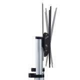 StarTech.com - Carrito Soporte Móvil con Ruedas para TV de Pantalla Plana de 60 a 100 Pulgadas o 100kg - Soporte Rodante Ajustab