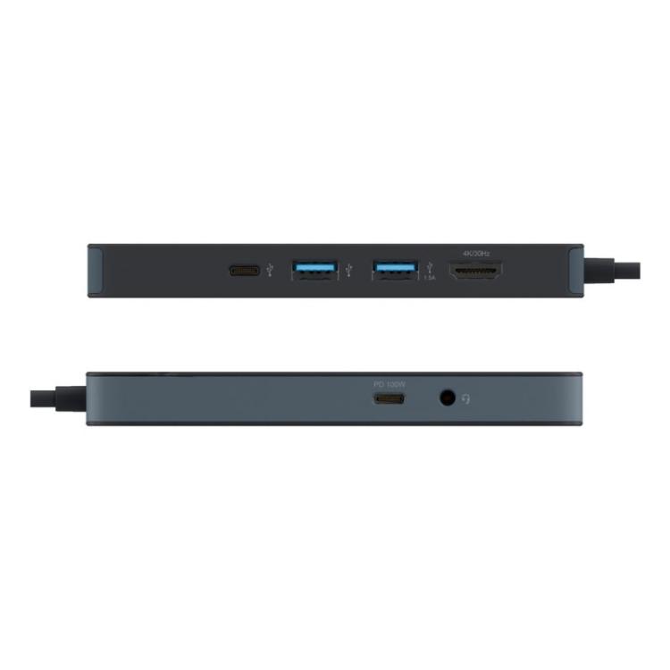 Targus - HyperDrive Alámbrico Base Negro - HD4102BKGL