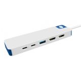 Targus - HyperDrive Alámbrico Base Blanco - HD4103BUGL