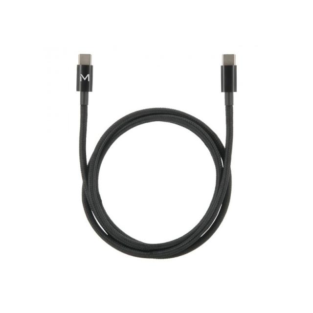 Mobilis - 001388 cable USB USB 2.0 2 m USB C Negro