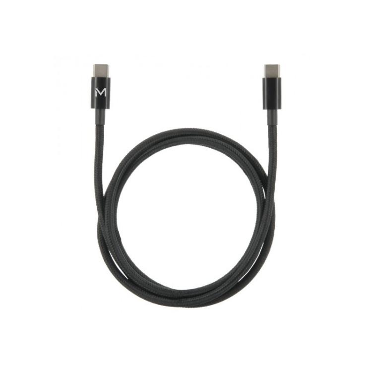 Mobilis - 001388 cable USB USB 2.0 2 m USB C Negro
