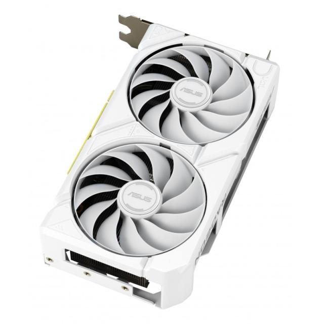ASUS - Dual -RX9060XT-16G-WHITE AMD Radeon RX 9060 XT 16 GB GDDR6
