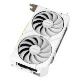 ASUS - Dual -RX9060XT-16G-WHITE AMD Radeon RX 9060 XT 16 GB GDDR6