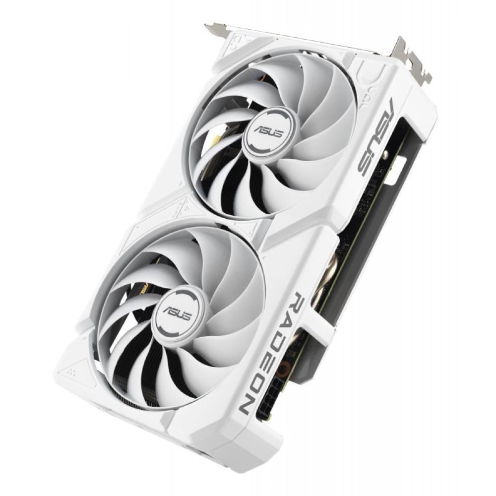 ASUS - Dual -RX9060XT-16G-WHITE AMD Radeon RX 9060 XT 16 GB GDDR6