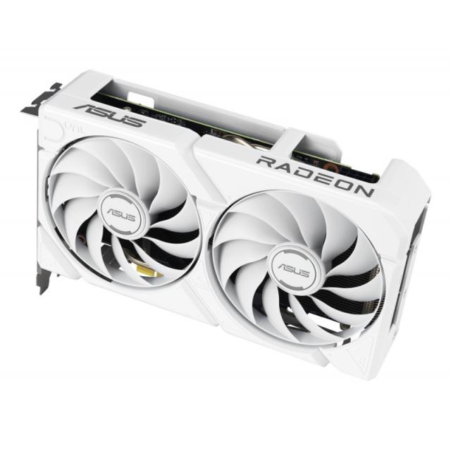 ASUS - Dual -RX9060XT-16G-WHITE AMD Radeon RX 9060 XT 16 GB GDDR6