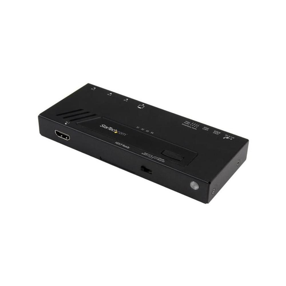 StarTech.com - VS421HD4KA interruptor de video HDMI