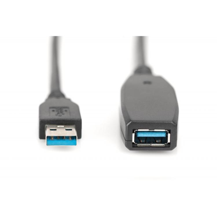 Digitus - Cable de extensión activo USB 3.0, 20 m