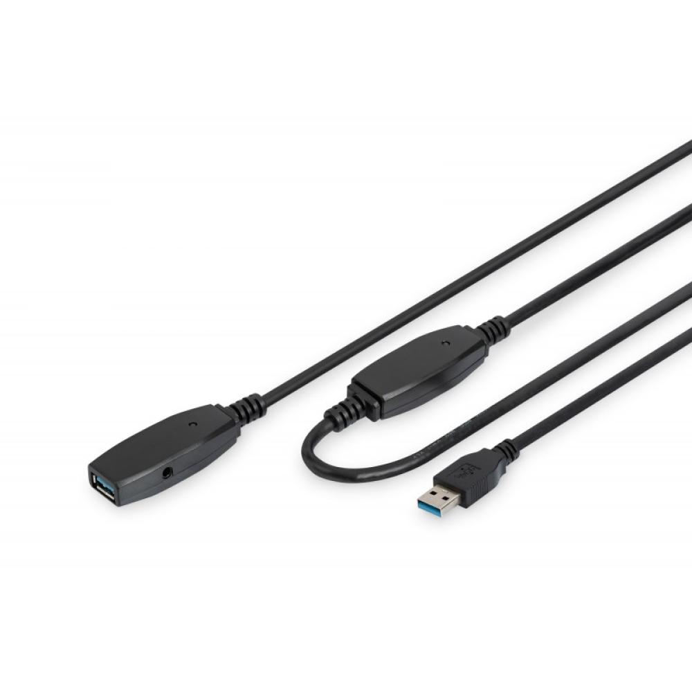 Digitus - Cable de extensión activo USB 3.0, 20 m