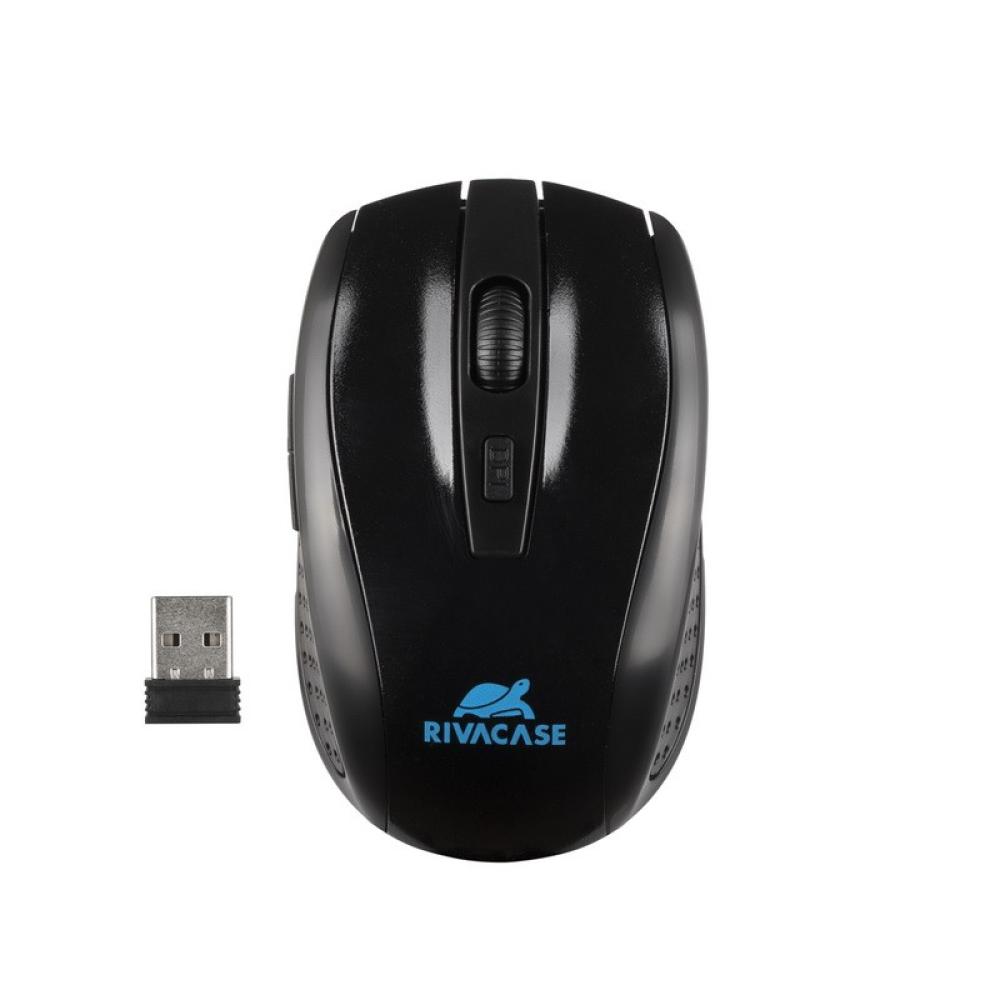 Rivacase - 8038 + WIRELESS MOUSE 39,6 cm (15.6") Maletín Negro