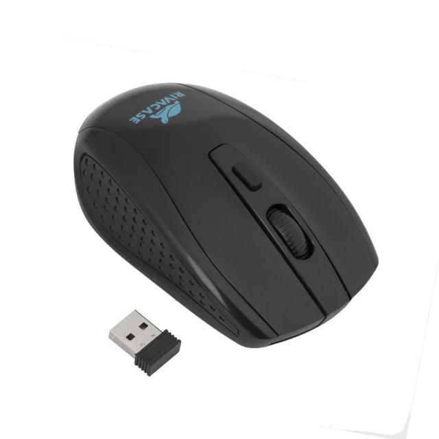 Rivacase - 8038 + WIRELESS MOUSE 39,6 cm (15.6") Maletín Negro