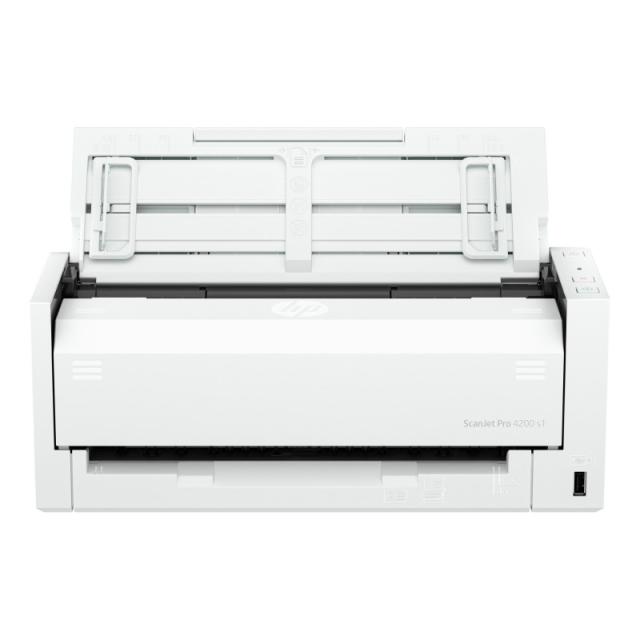 HP - ScanJet Pro 4200 s1 Escáner con alimentador automático de documentos (ADF) 600 x 600 DPI A4 Azul, Blanco - 8Q4W2A#B19