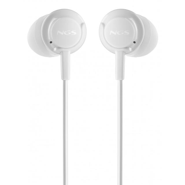 NGS - CROSS DRIFT WHITE Auriculares Alámbrico Dentro de oído Llamadas/Música Blanco