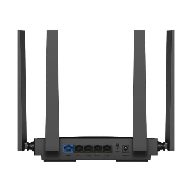 Cudy - WR3600H router inalámbrico Gigabit Ethernet Doble banda (2,4 GHz / 5 GHz) Negro