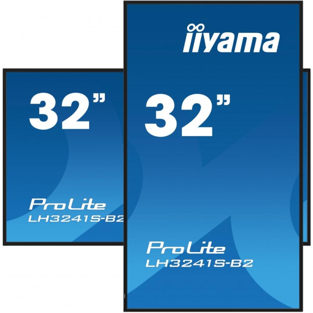 iiyama - LH3241S-B2 pantalla de señalización Diseño de quiosco 80 cm (31.5") LED 350 cd / m² Full HD Negro 24/7
