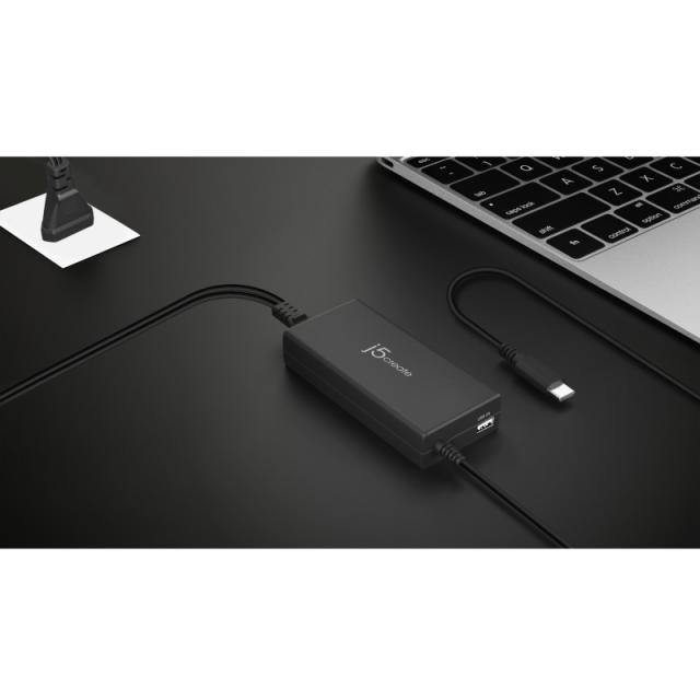 j5create - JUP2290C-EN Supercargador PD USB-C® de 100 W - UE