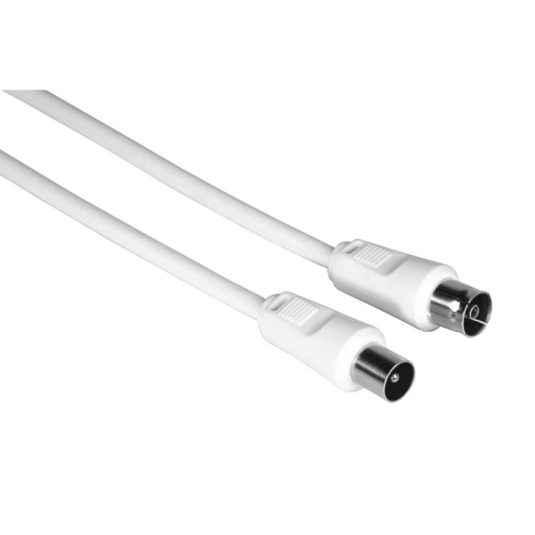 Hama - 00205029 cable coaxial 3 m Blanco