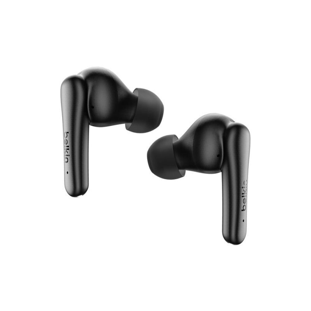 Belkin - SoundForm Rhythm Auriculares Inalámbrico y alámbrico Dentro de oído Llamadas/Música USB Tipo C Bluetooth Negro