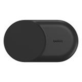 Belkin - Qi2 Fitness tracker, Auriculares, Smartphone, Reloj inteligente Negro USB Cargador inalámbrico Carga rápid - WIZ037KQBK