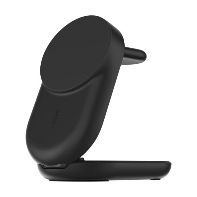 Belkin - Qi2 Fitness tracker, Auriculares, Smartphone, Reloj inteligente Negro USB Cargador inalámbrico Carga rápid - WIZ037KQBK