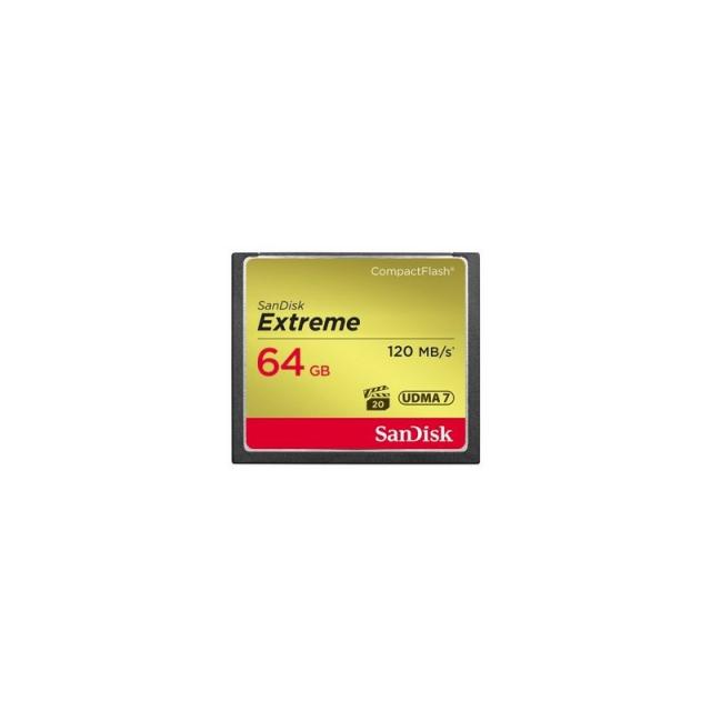 SanDisk - CF Extreme 64GB CompactFlash