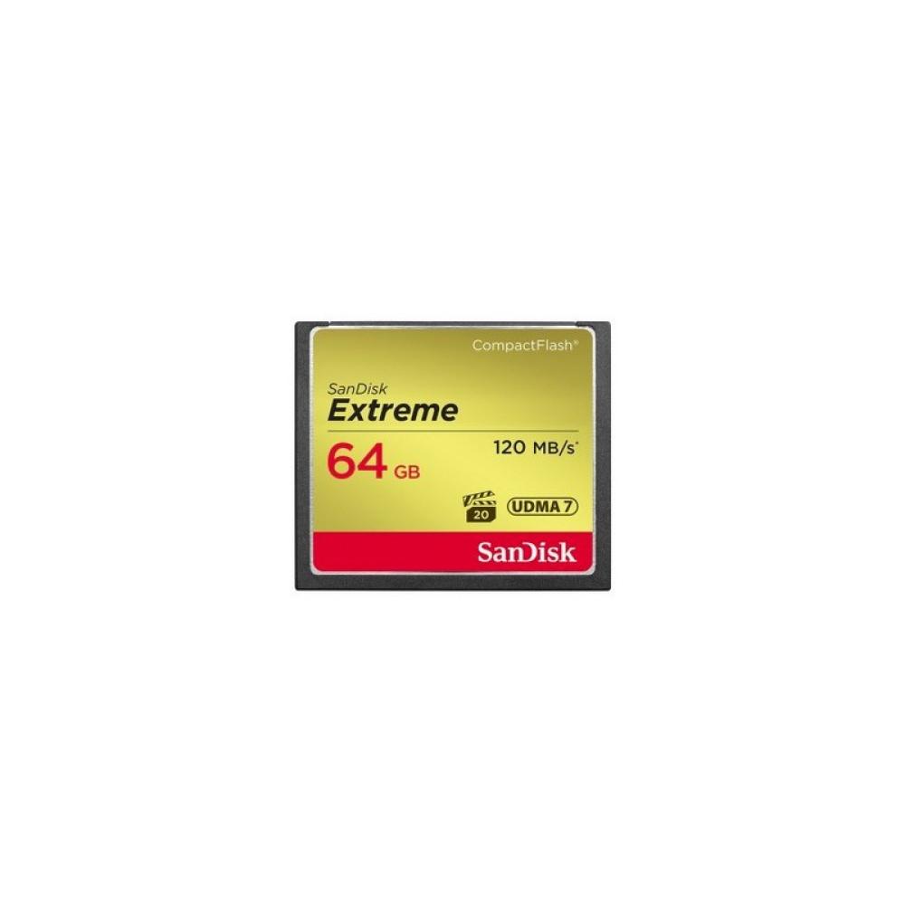 SanDisk - CF Extreme 64GB CompactFlash