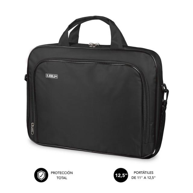 SUBBLIM - Maletín Ordenador Oxford Laptop Bag 11-12,5" Black