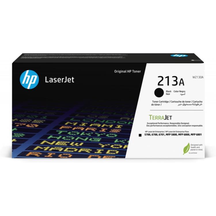 HP - Cartucho de tóner Original LaserJet 213A negro