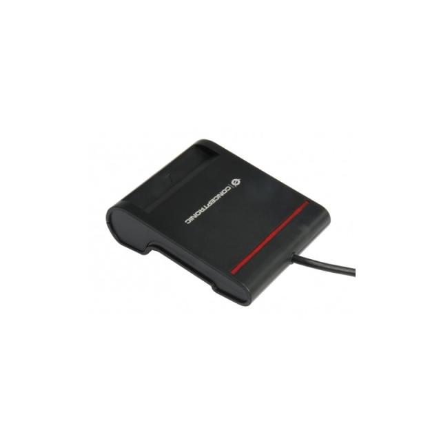 Conceptronic - SCR01B lector de tarjeta inteligente USB USB 2.0 Negro
