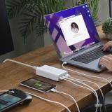 j5create - JUP37185W-EN cargador de dispositivo móvil Universal Blanco Corriente alterna Carga rápida Interior