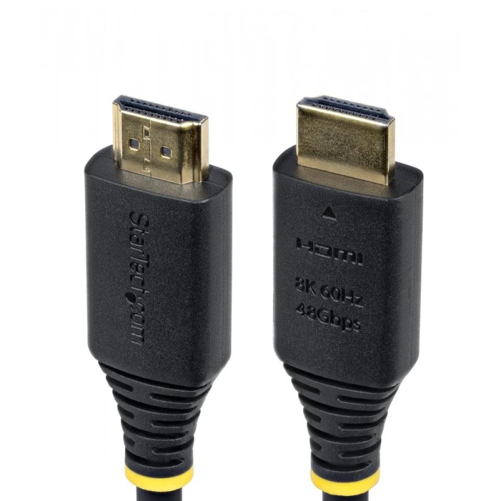 StarTech.com - Cable HDMI de 50cm Certificado de Ultra Alta Velocidad - 8K60Hz/4K120Hz - Cable HDMI 2.1 con HDR10+ / eARC - 48Gb
