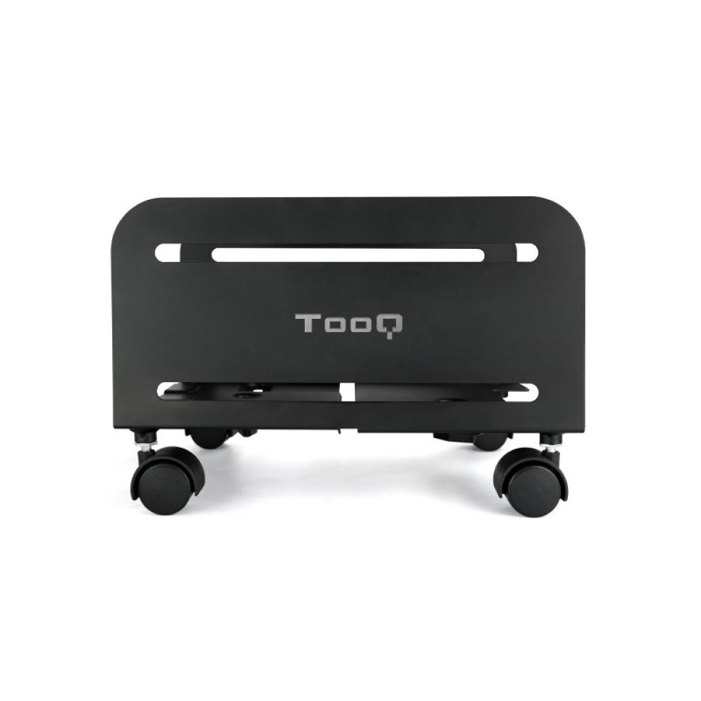 TooQ - Soporte metálico para CPU de suelo con ruedas - UMCS0004-B
