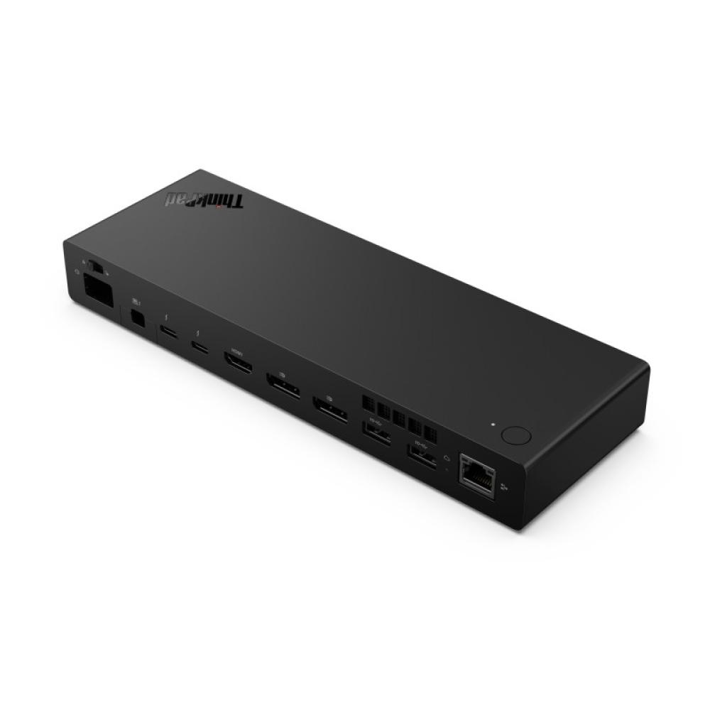 Lenovo - ThinkPad Thunderbolt 5 Smart Dock 7500 Alámbrico Negro