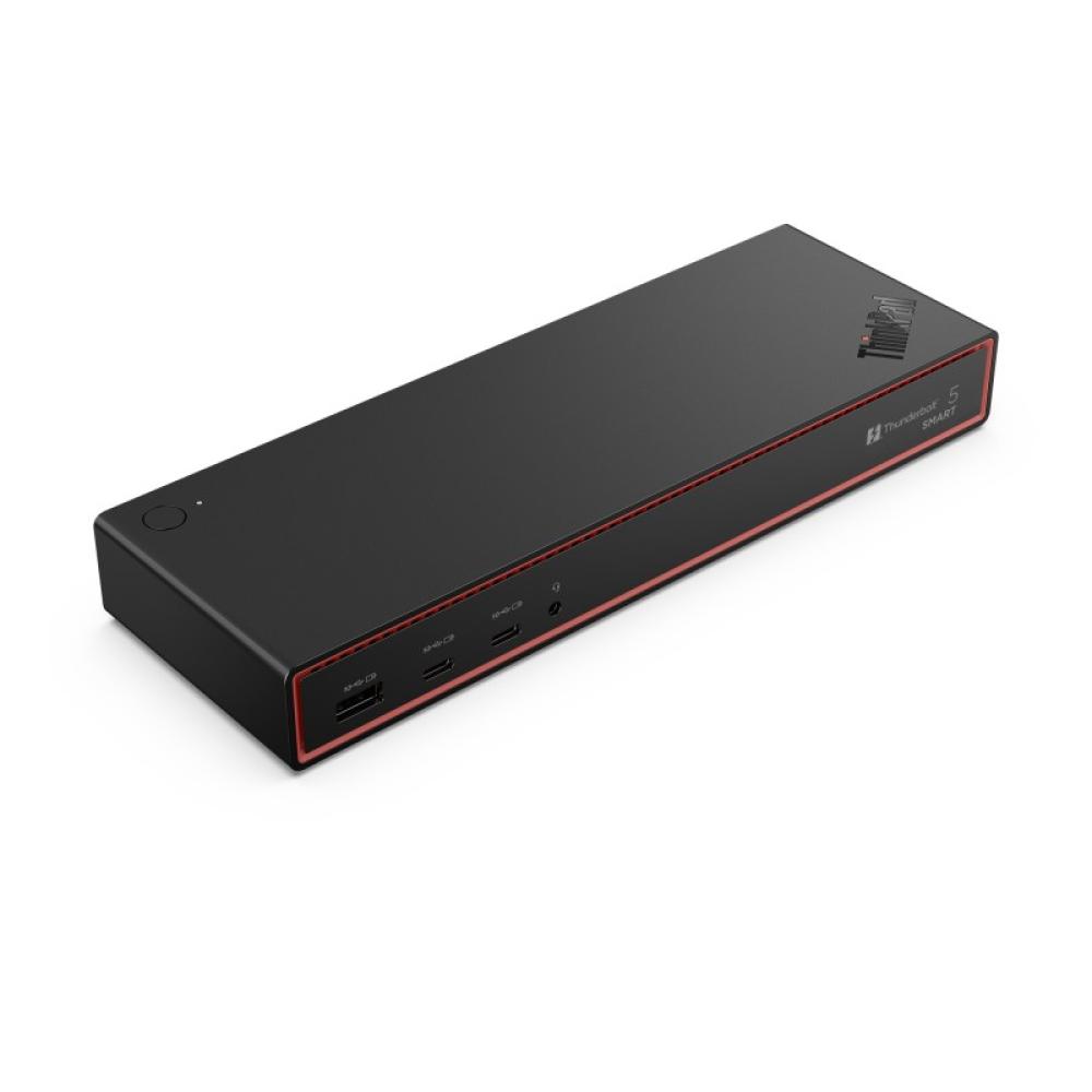 Lenovo - ThinkPad Thunderbolt 5 Smart Dock 7500 Alámbrico Negro