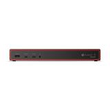 Lenovo - ThinkPad Thunderbolt 5 Smart Dock 7500 Alámbrico Negro